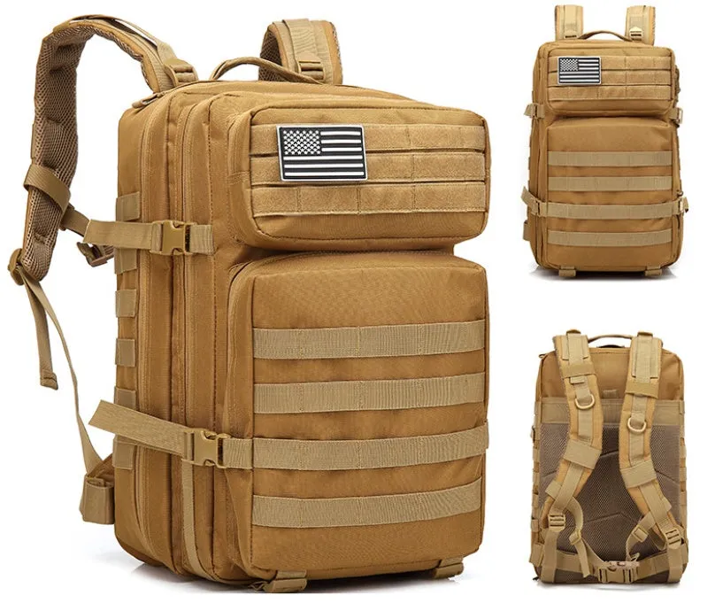 Outdoor Mountaineering Tactical Bag – Army-Style Leisure, Travel, & Computer Bag for Individual Soldiers