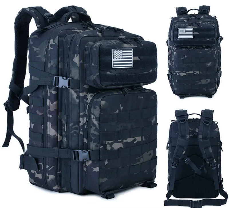 Outdoor Mountaineering Tactical Bag – Army-Style Leisure, Travel, & Computer Bag for Individual Soldiers