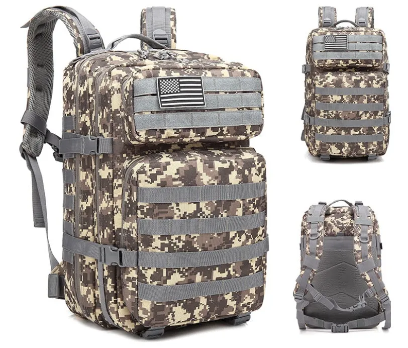 Outdoor Mountaineering Tactical Bag – Army-Style Leisure, Travel, & Computer Bag for Individual Soldiers