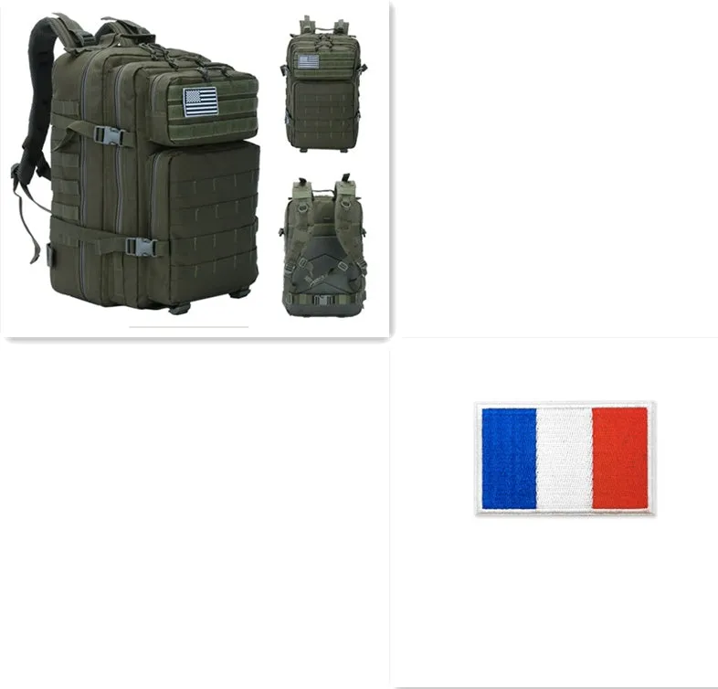Outdoor Mountaineering Tactical Bag – Army-Style Leisure, Travel, & Computer Bag for Individual Soldiers