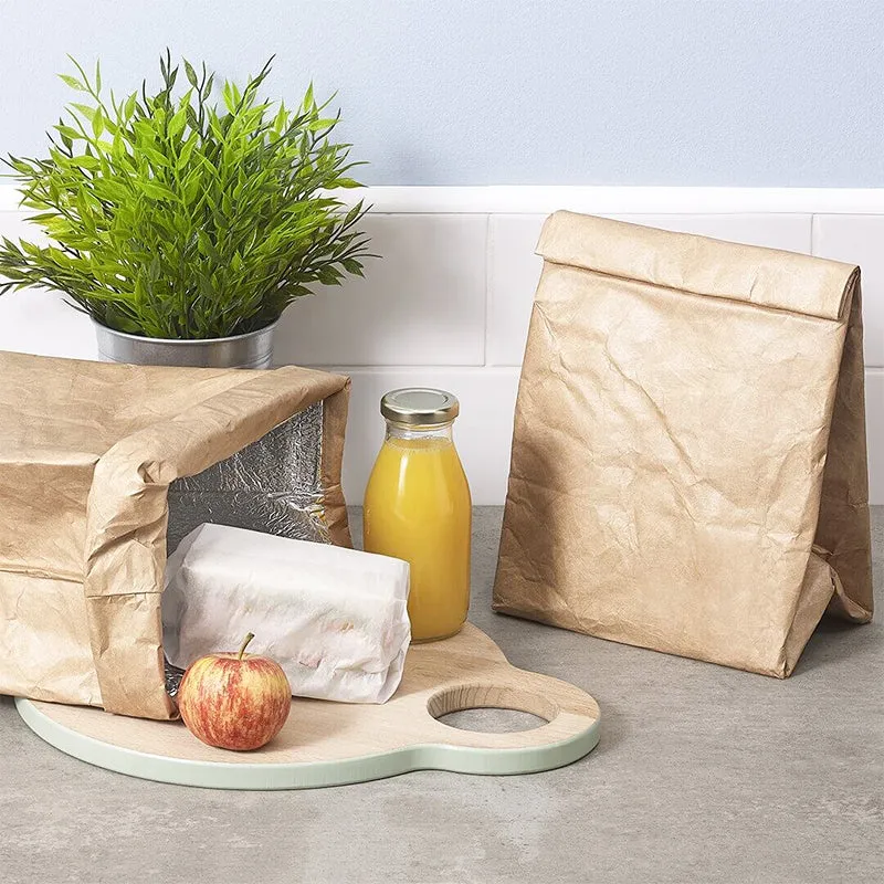Outdoor waterproof paper lunch bag