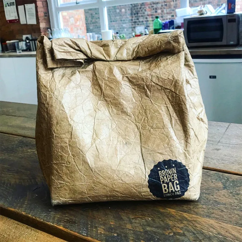 Outdoor waterproof paper lunch bag