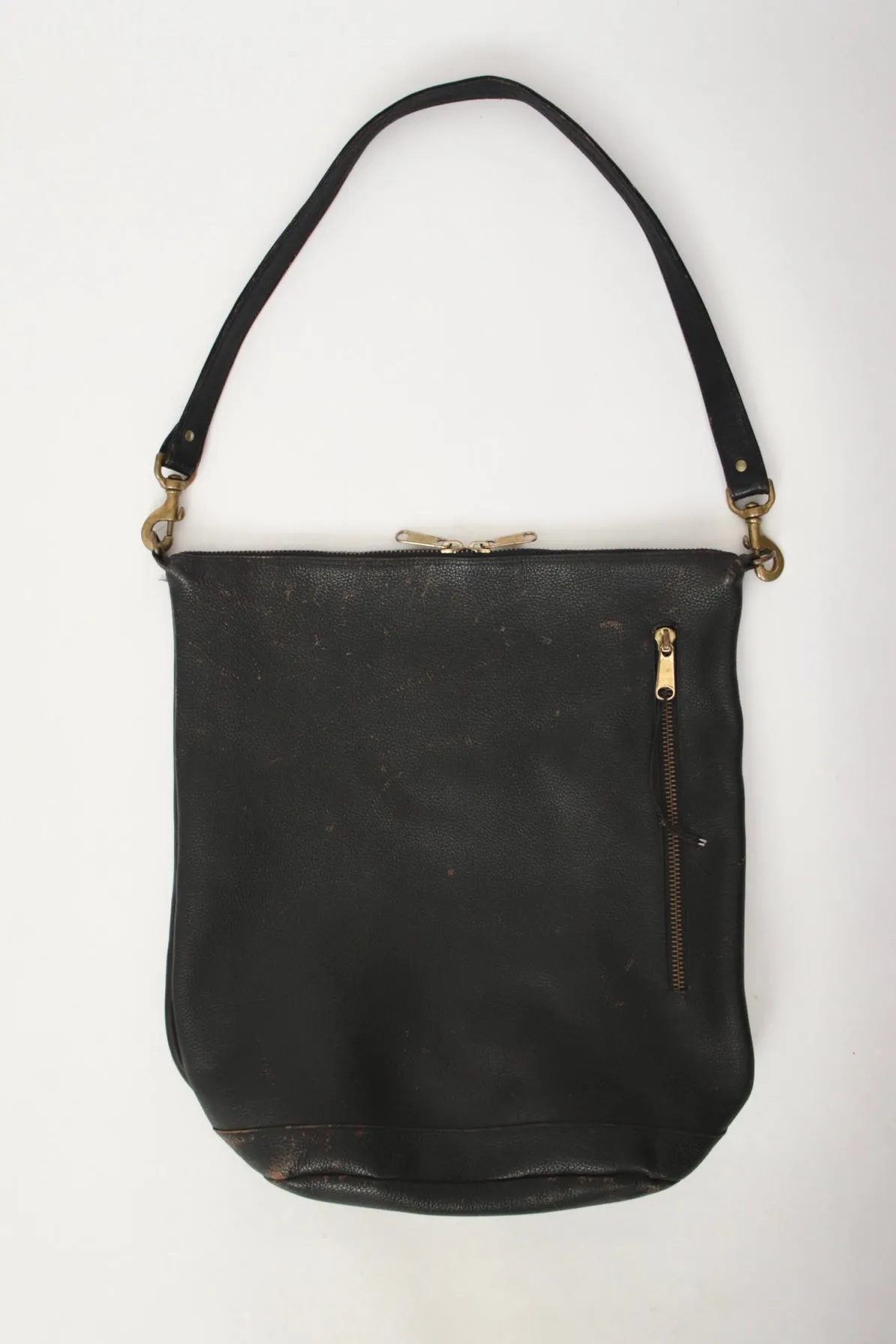 Oversize Leather Convertible Bag