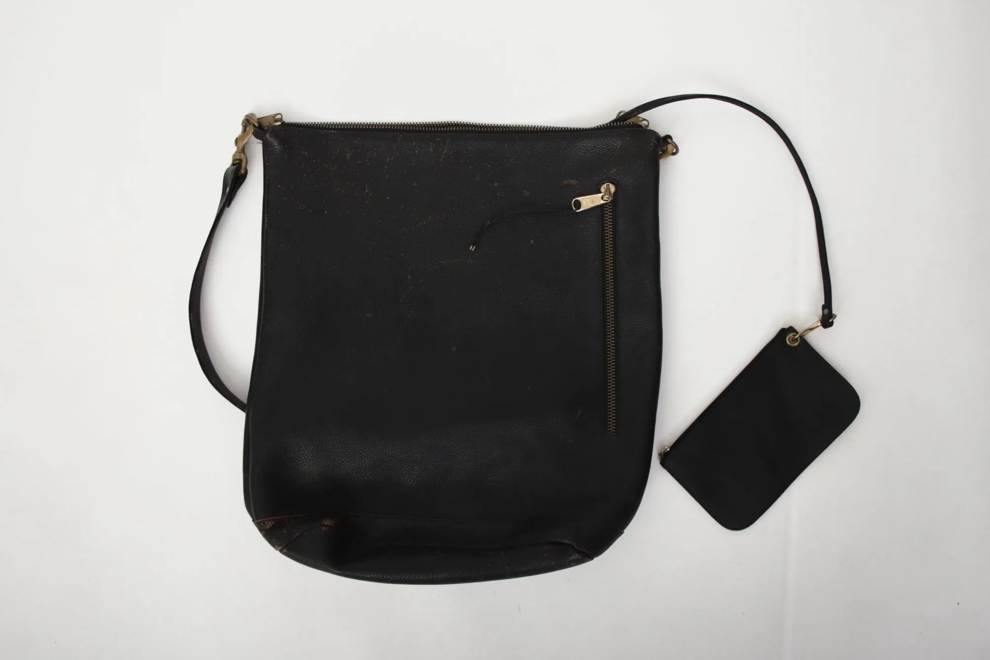 Oversize Leather Convertible Bag