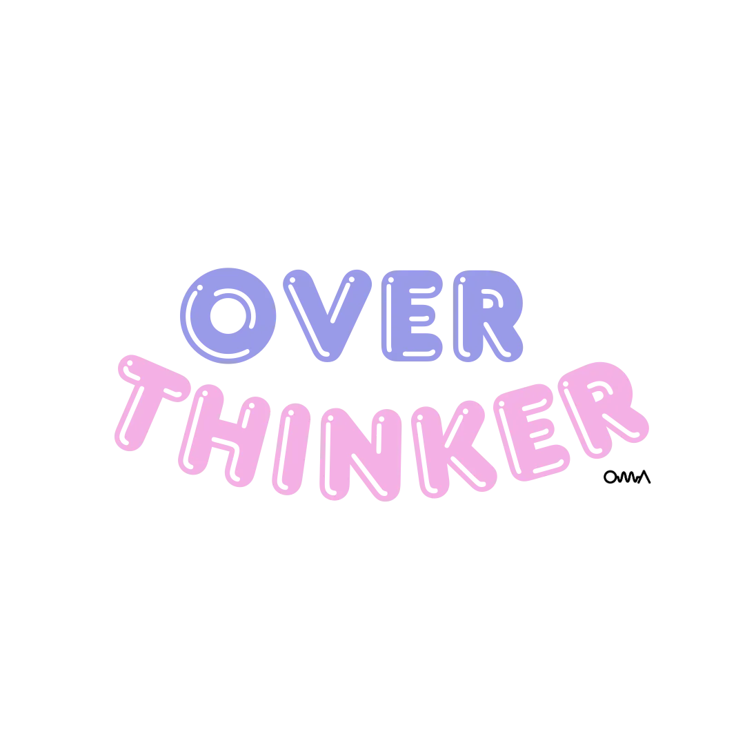 OVERTHINKER STICKER