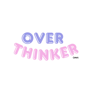 OVERTHINKER STICKER