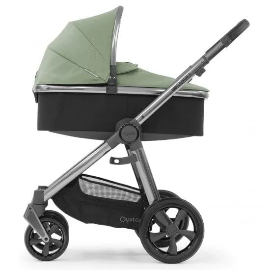 Oyster 3 Luxury CabrioFix i-Size Bundle (7pc Set) - Gun Metal / Spearmint