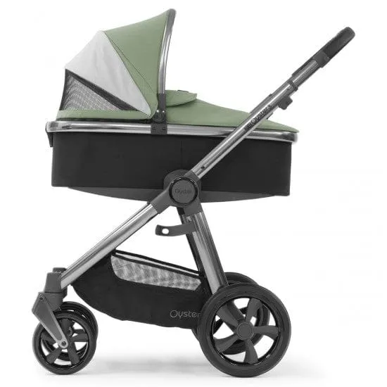 Oyster 3 Luxury CabrioFix i-Size Bundle (7pc Set) - Gun Metal / Spearmint