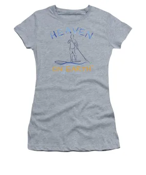 Paddle Board Heaven On Earth - Women's T-Shirt