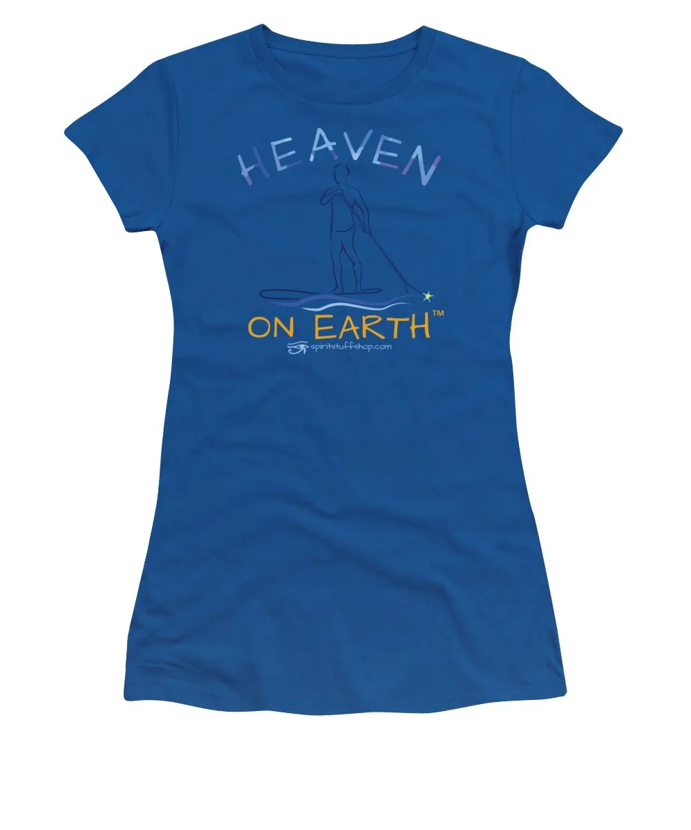 Paddle Board Heaven On Earth - Women's T-Shirt