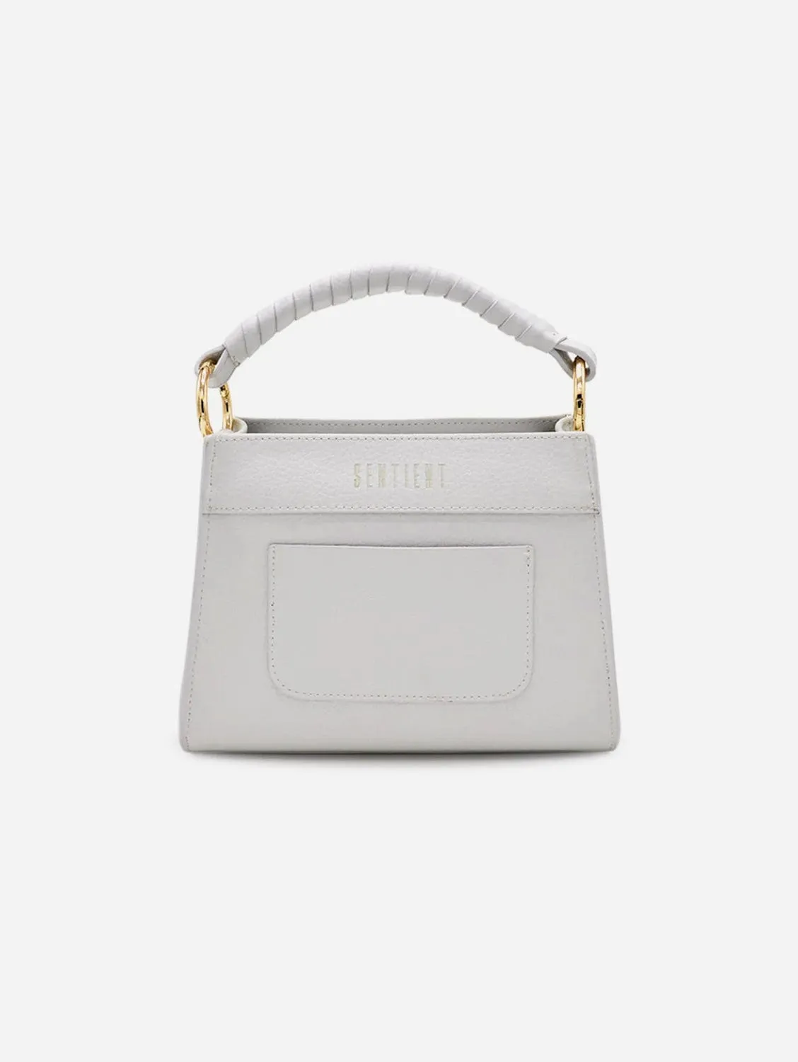 Panthera MIRUM® Vegan Leather Mini Tote | White