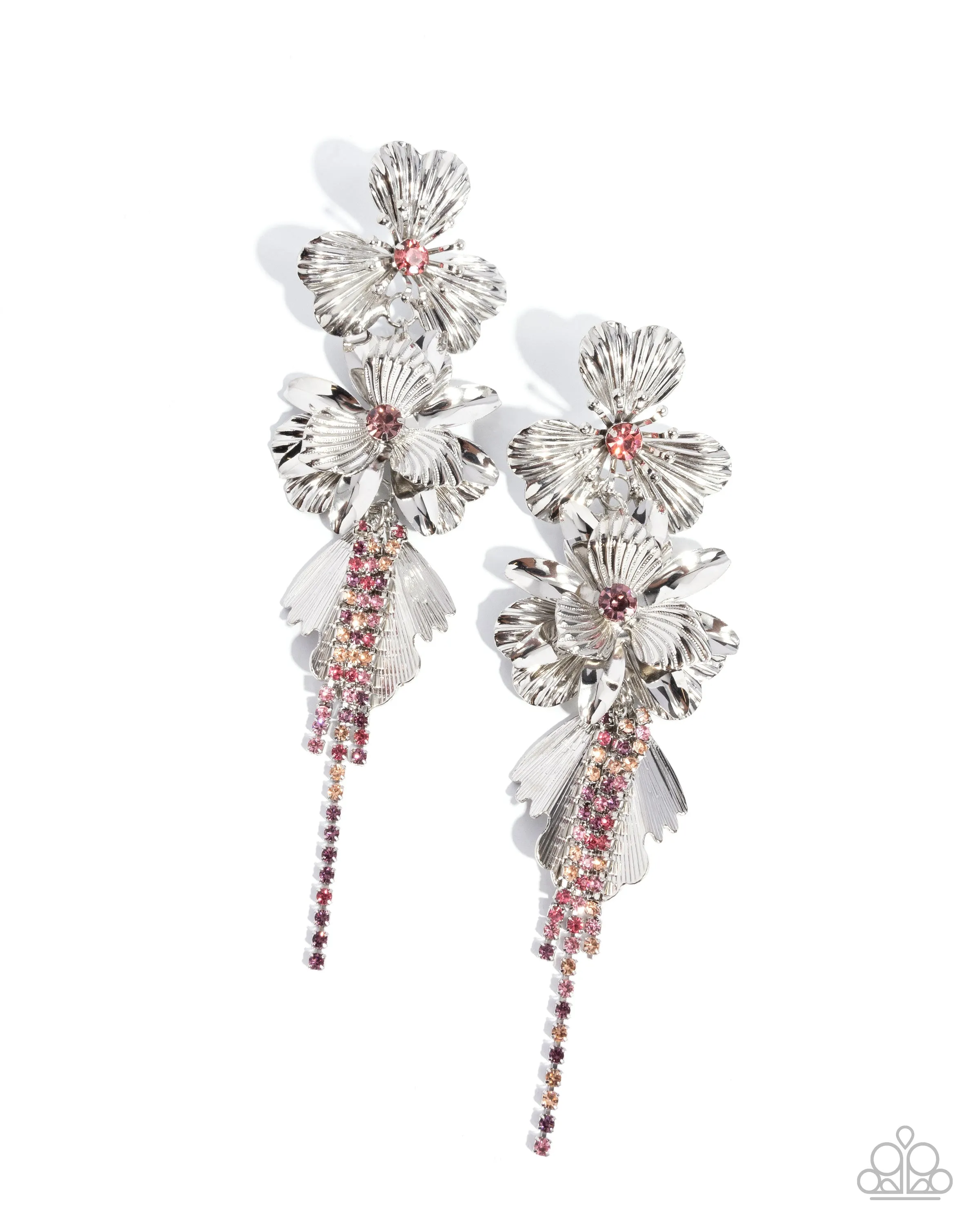 Paparazzi Classical Cadenza - Multi Earrings (2024 November Life Of The Party)