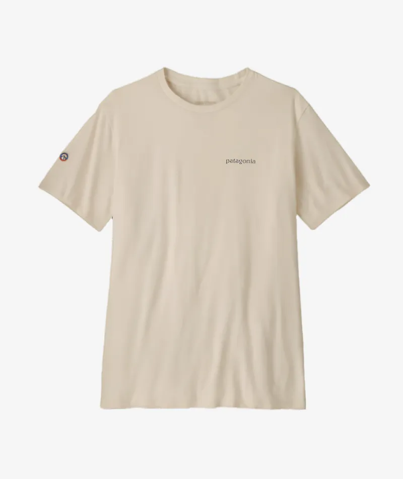 PATAGONIA FITZ ROY RESPONSIBILI-TEE - BIRCH WHITE