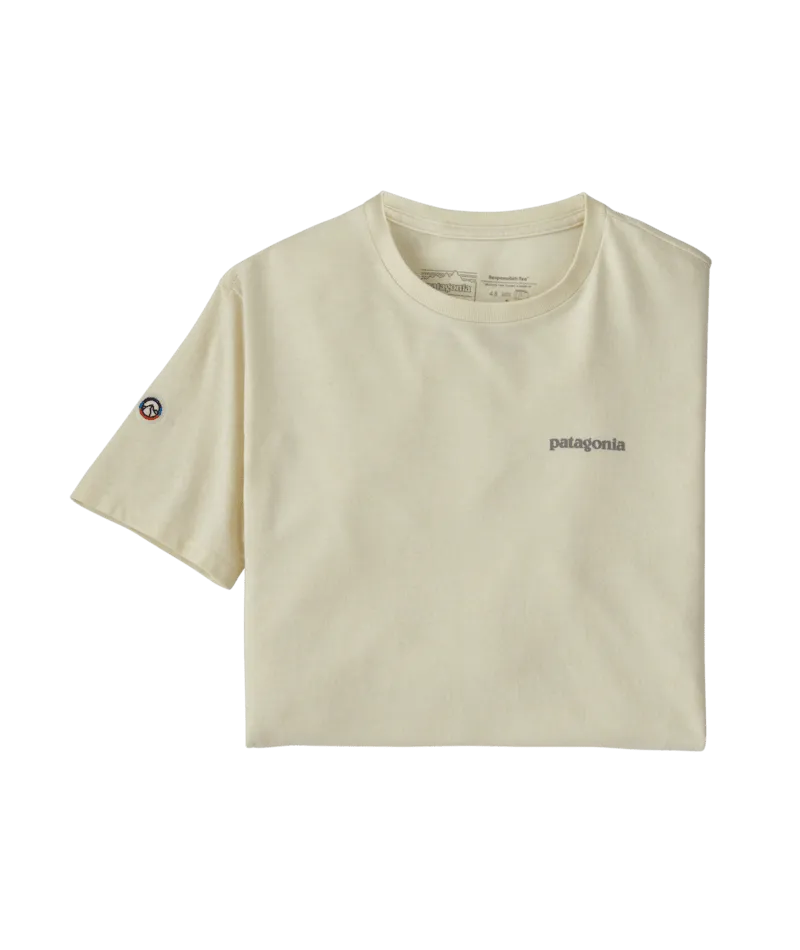 PATAGONIA FITZ ROY RESPONSIBILI-TEE - BIRCH WHITE