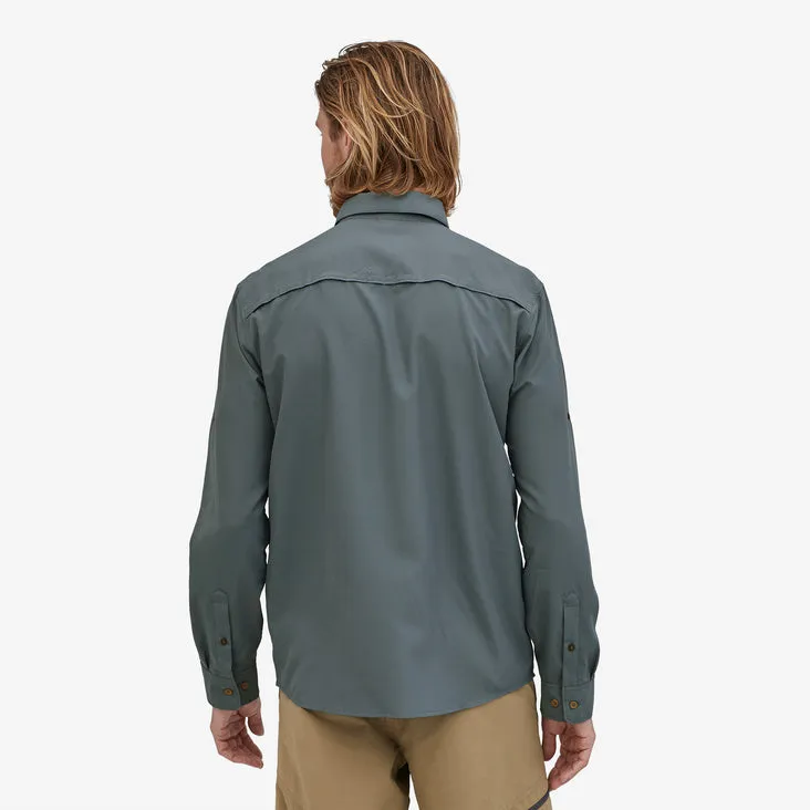 Patagonia M's L/S Sol Patrol Shirt- Plume Grey