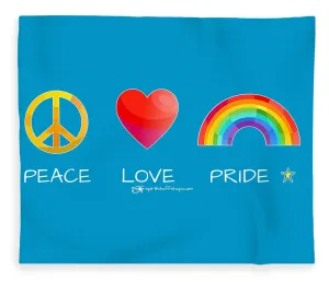 Peace Love And Pride - Blanket