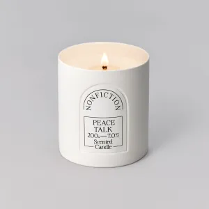 PEACE TALK Scented Candle
