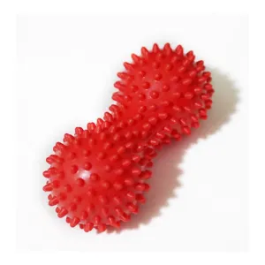 Peanut Shape  Spiky Massager Trigger Point Yoga Sport Fitness Ball