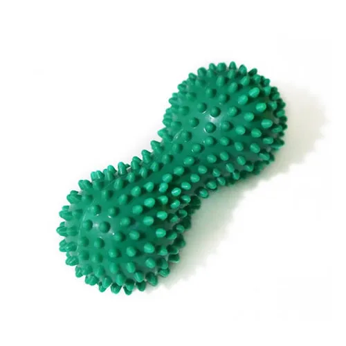 Peanut Shape  Spiky Massager Trigger Point Yoga Sport Fitness Ball