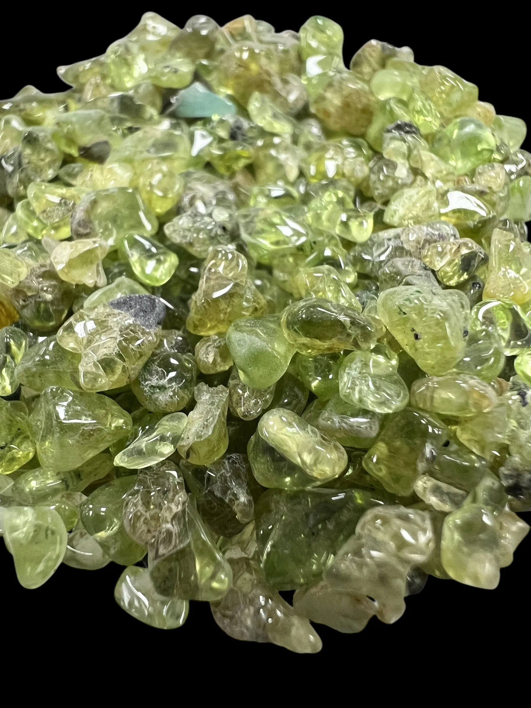 Peridot Gemstone Chips