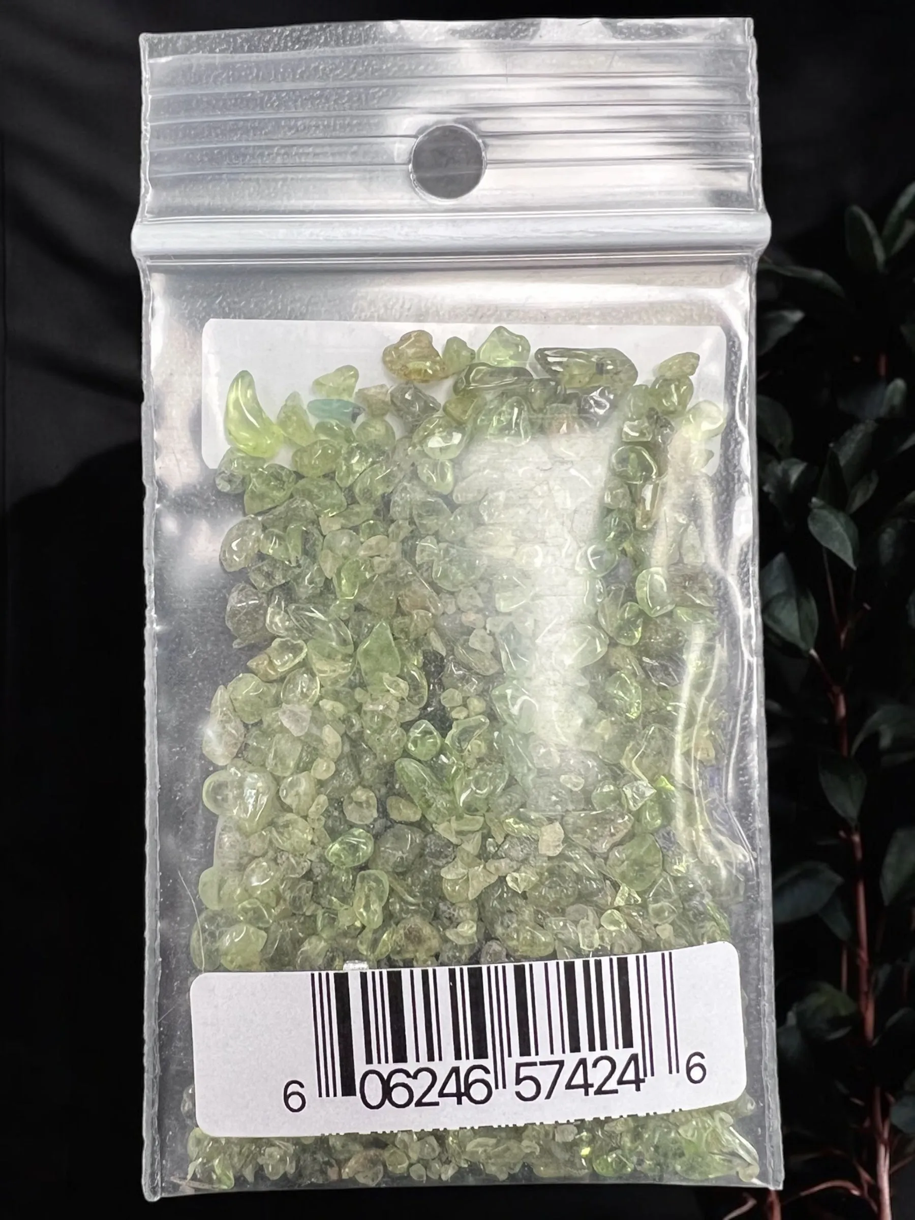 Peridot Gemstone Chips