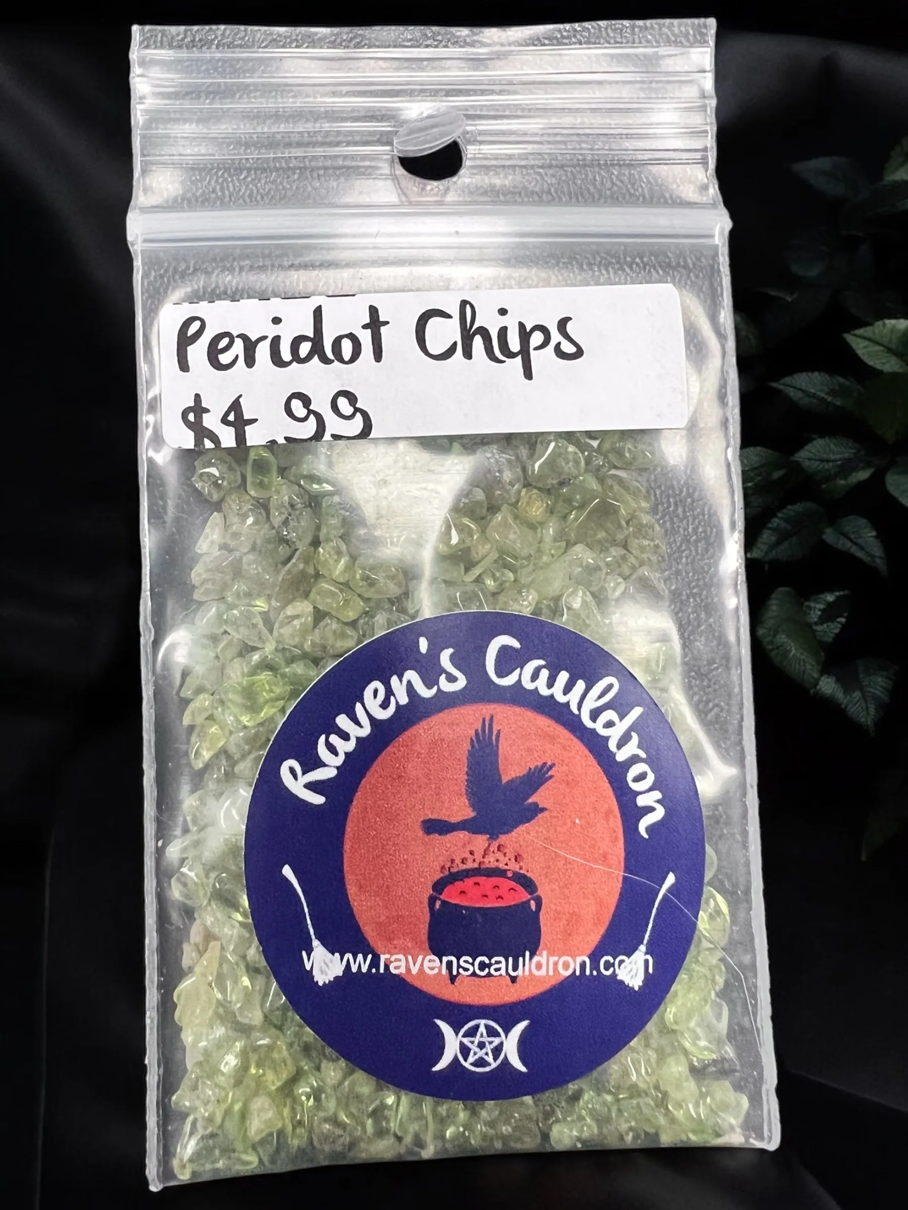 Peridot Gemstone Chips