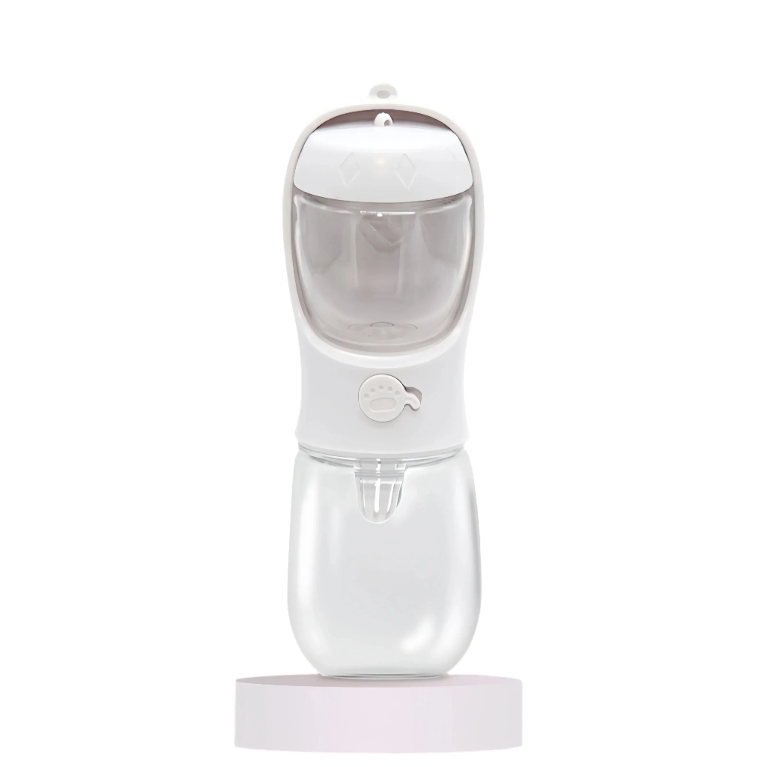 Pet Water Bottle with Food Dispenser