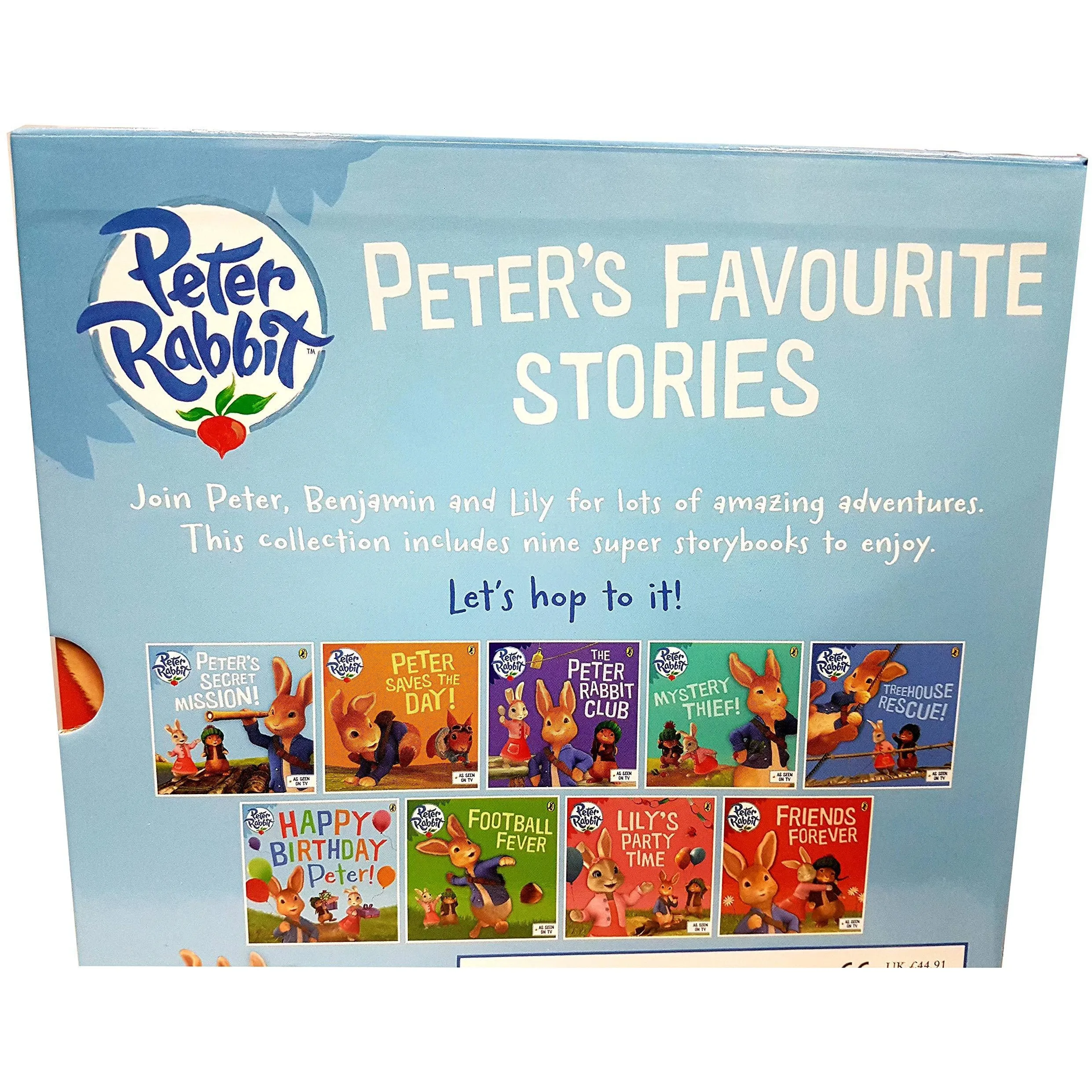 Peter Rabbit Favourite Stories Collection 9 Books Set
