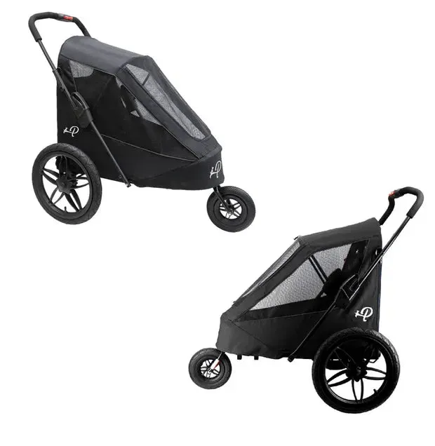 Petique Breeze Pet Jogger Stroller incl. Free Rain Cover & Bike Adapter