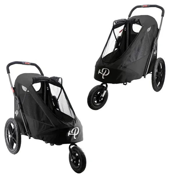 Petique Breeze Pet Jogger Stroller incl. Free Rain Cover & Bike Adapter