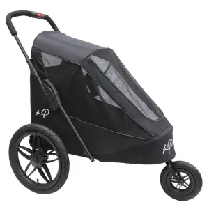 Petique Breeze Pet Jogger Stroller incl. Free Rain Cover & Bike Adapter