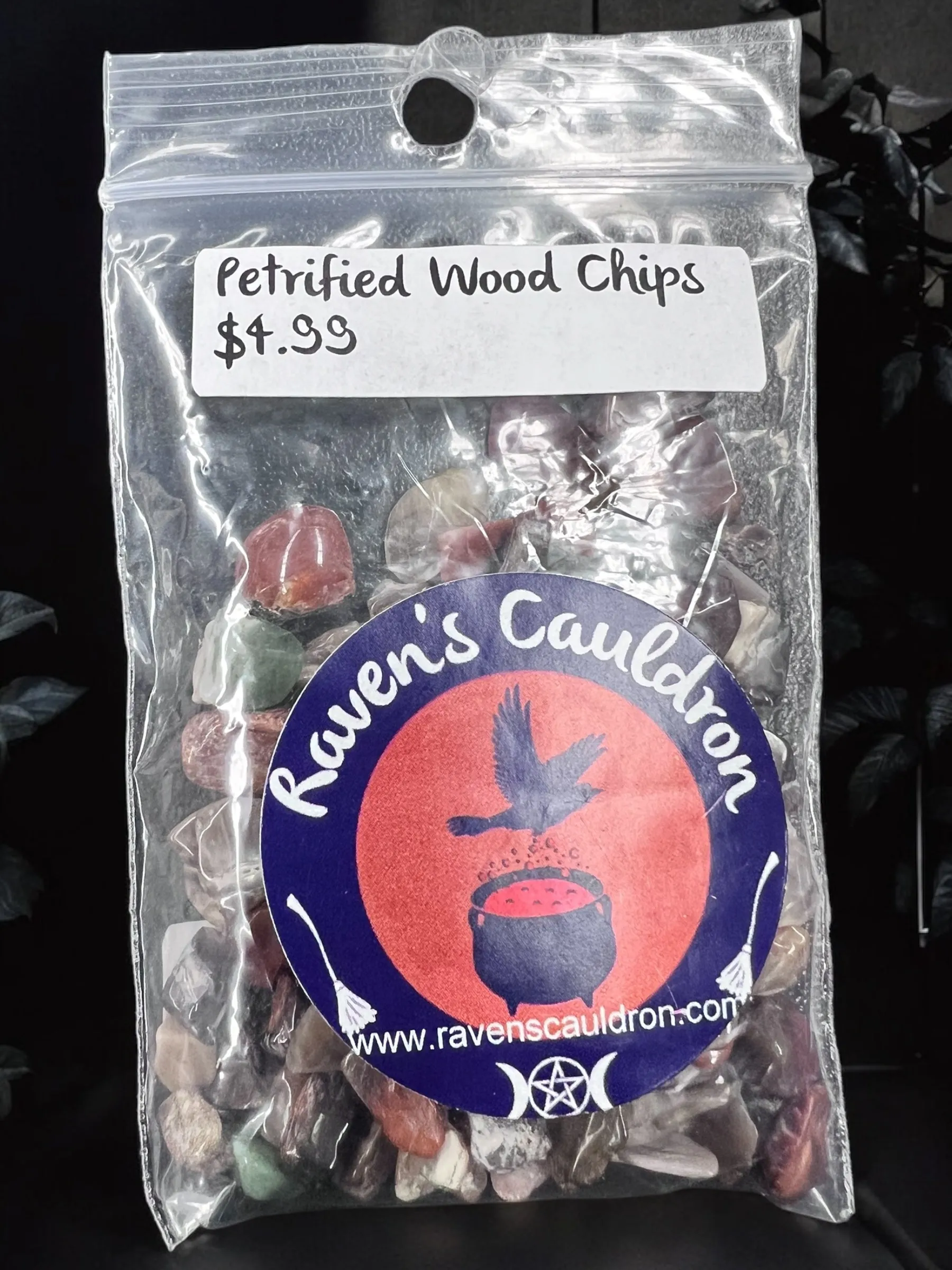 Petrified Wood Gemstone Chips