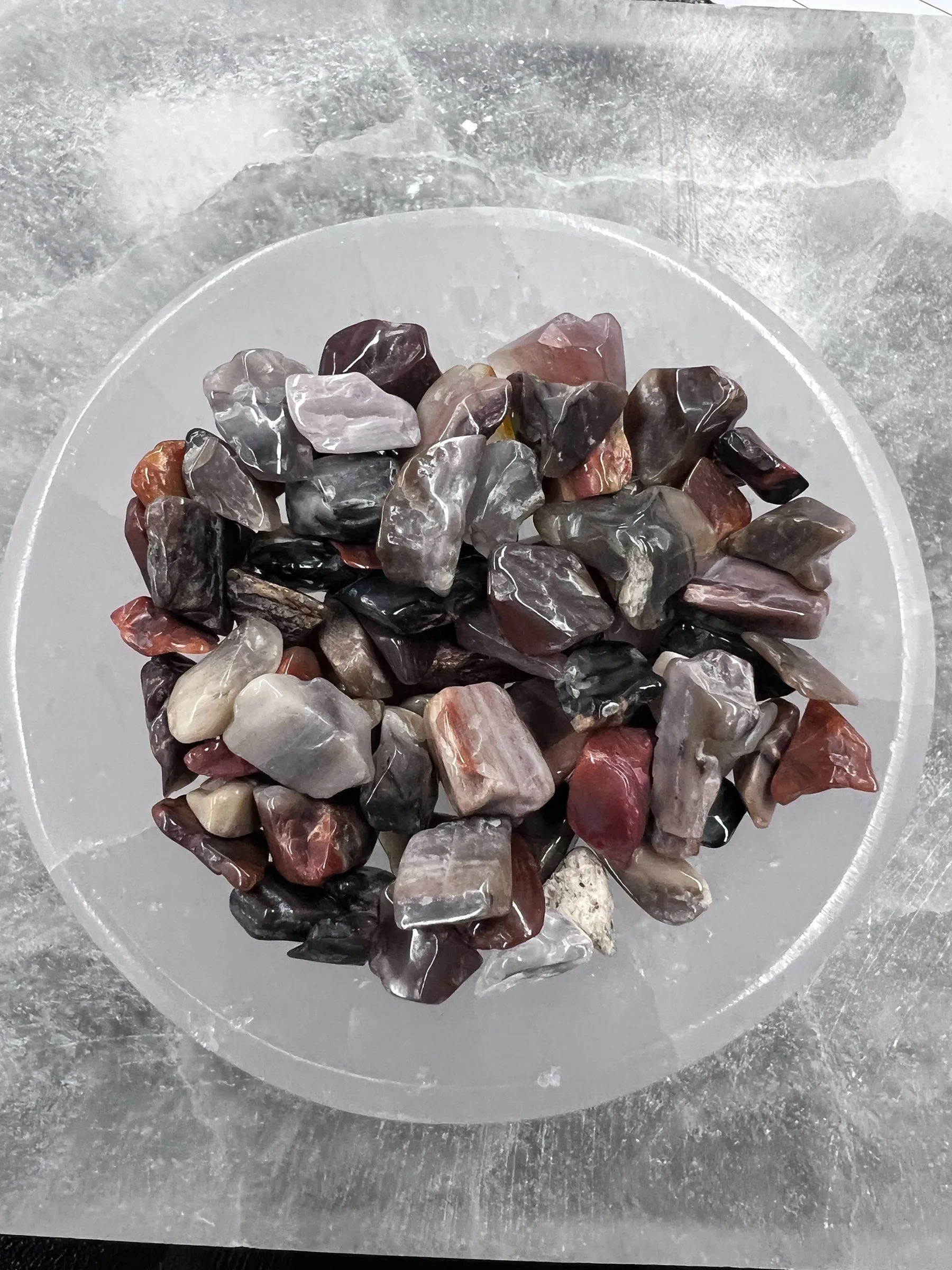 Petrified Wood Gemstone Chips