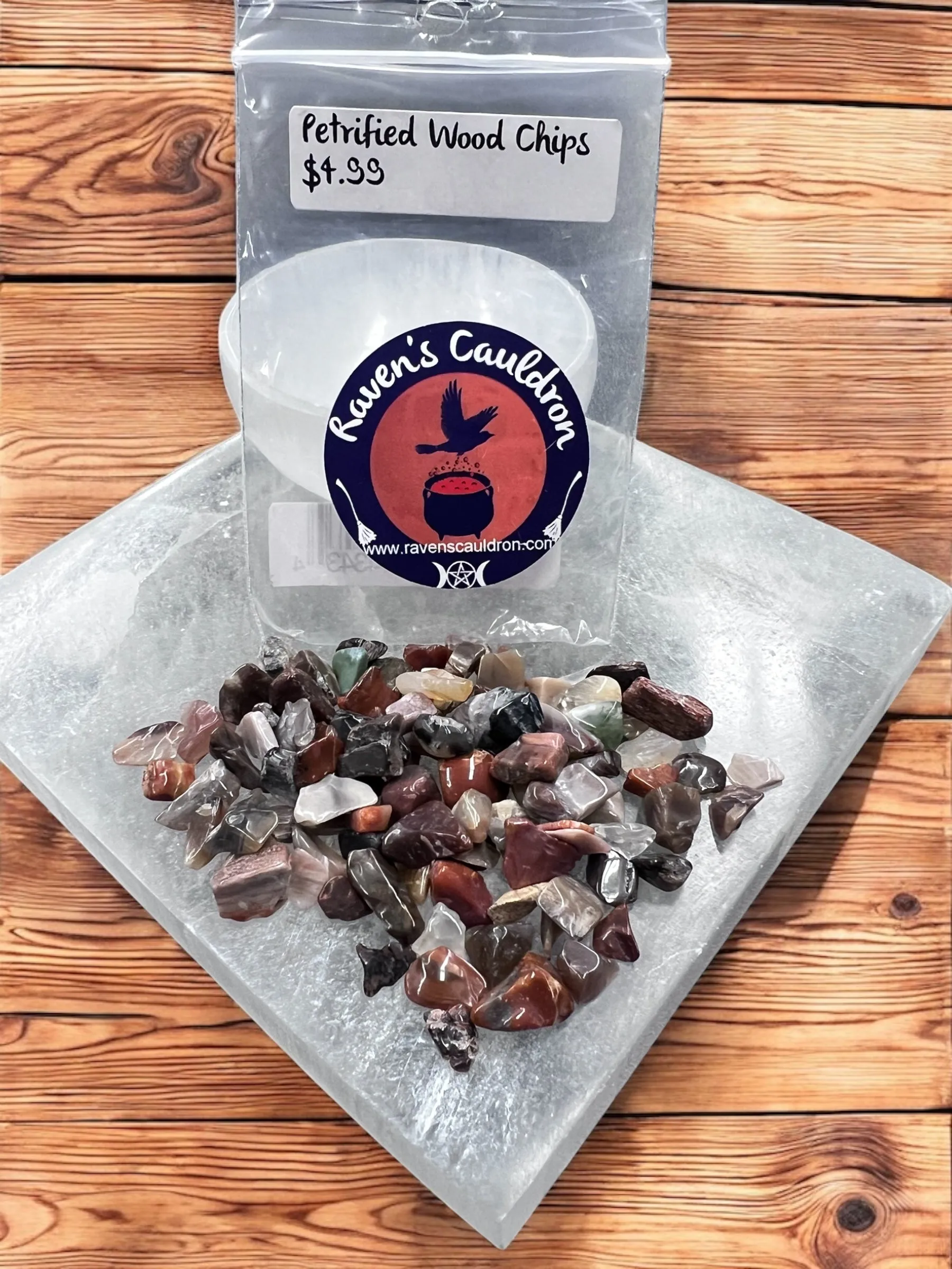 Petrified Wood Gemstone Chips