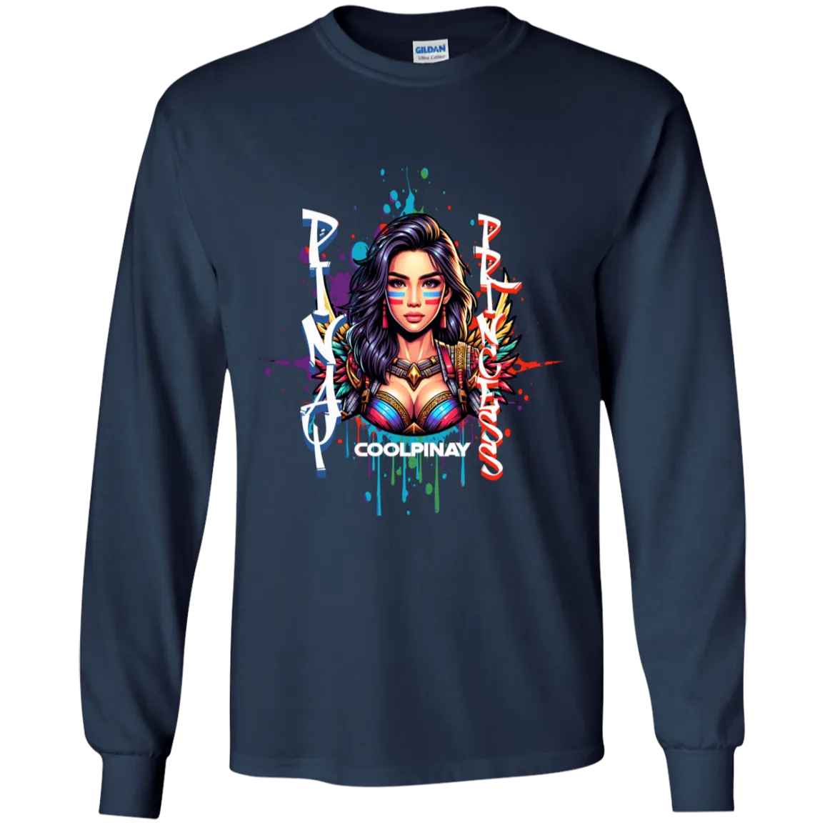 Pinay Princess Youth Long Sleeve T-Shirt