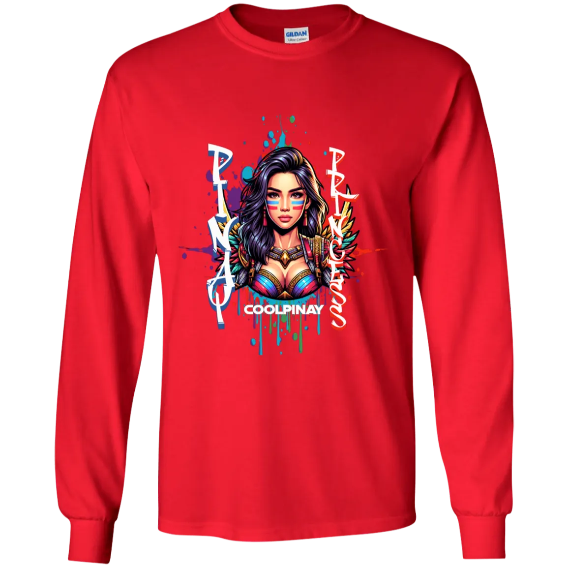 Pinay Princess Youth Long Sleeve T-Shirt