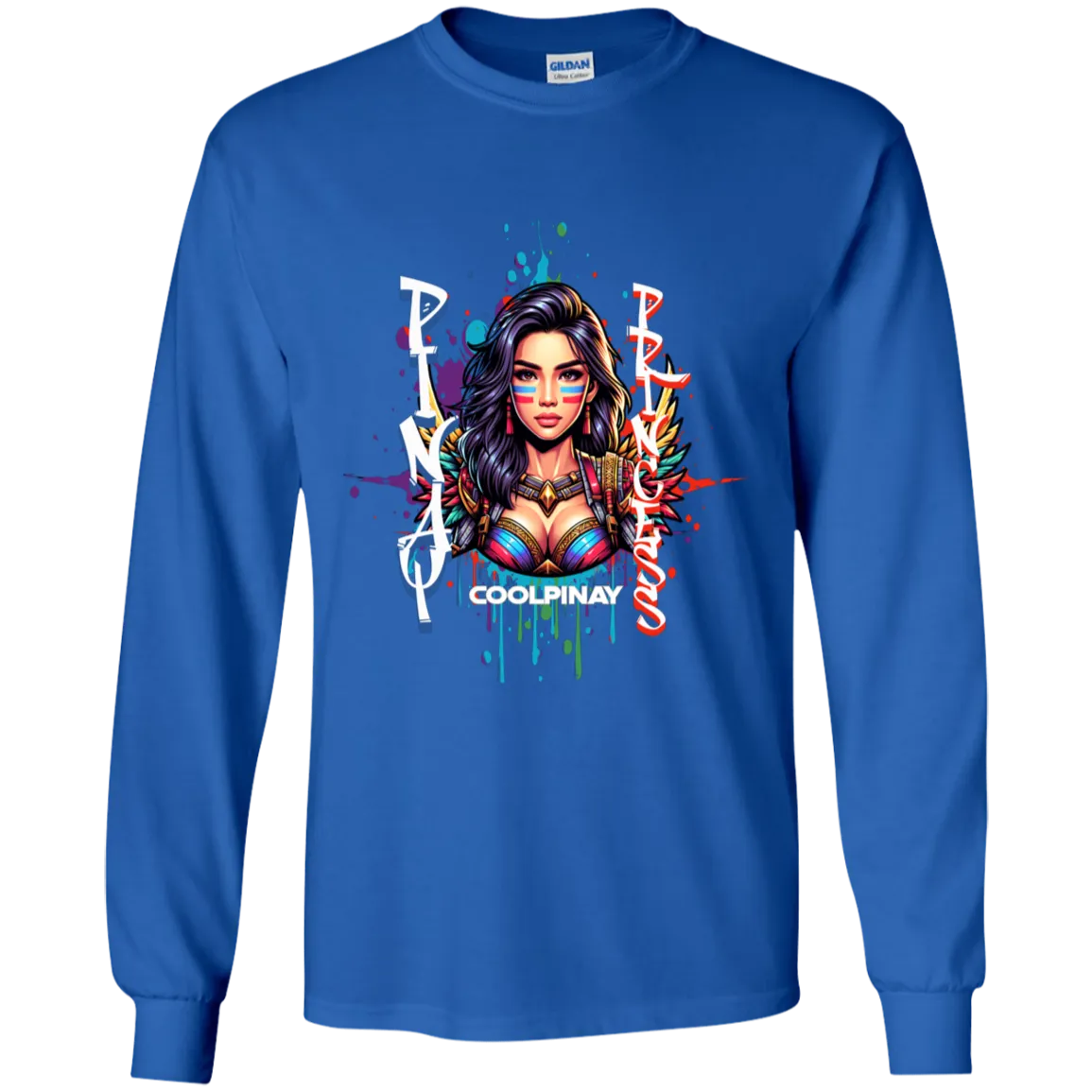 Pinay Princess Youth Long Sleeve T-Shirt
