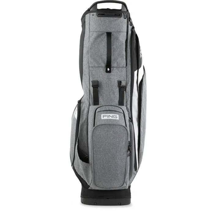 PING 2025 Hoofer Stand Bag - Heather Grey/Black