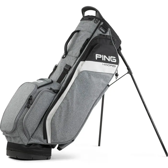 PING 2025 Hoofer Stand Bag - Heather Grey/Black
