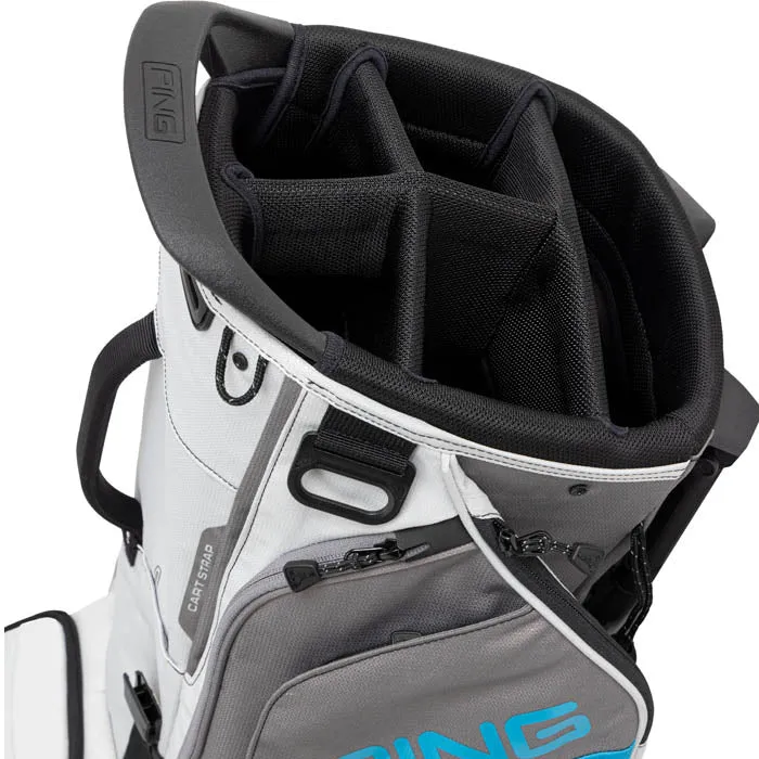 PING 2025 Hoofer Stand Bag - Heather Grey/Black