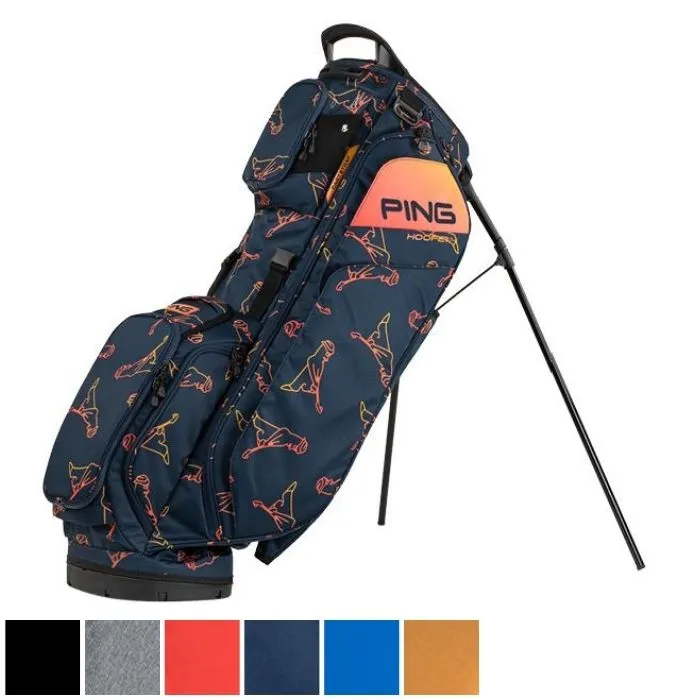 PING Hoofer 14 Stand Bag Heathered Grey/Black (36416-02)
