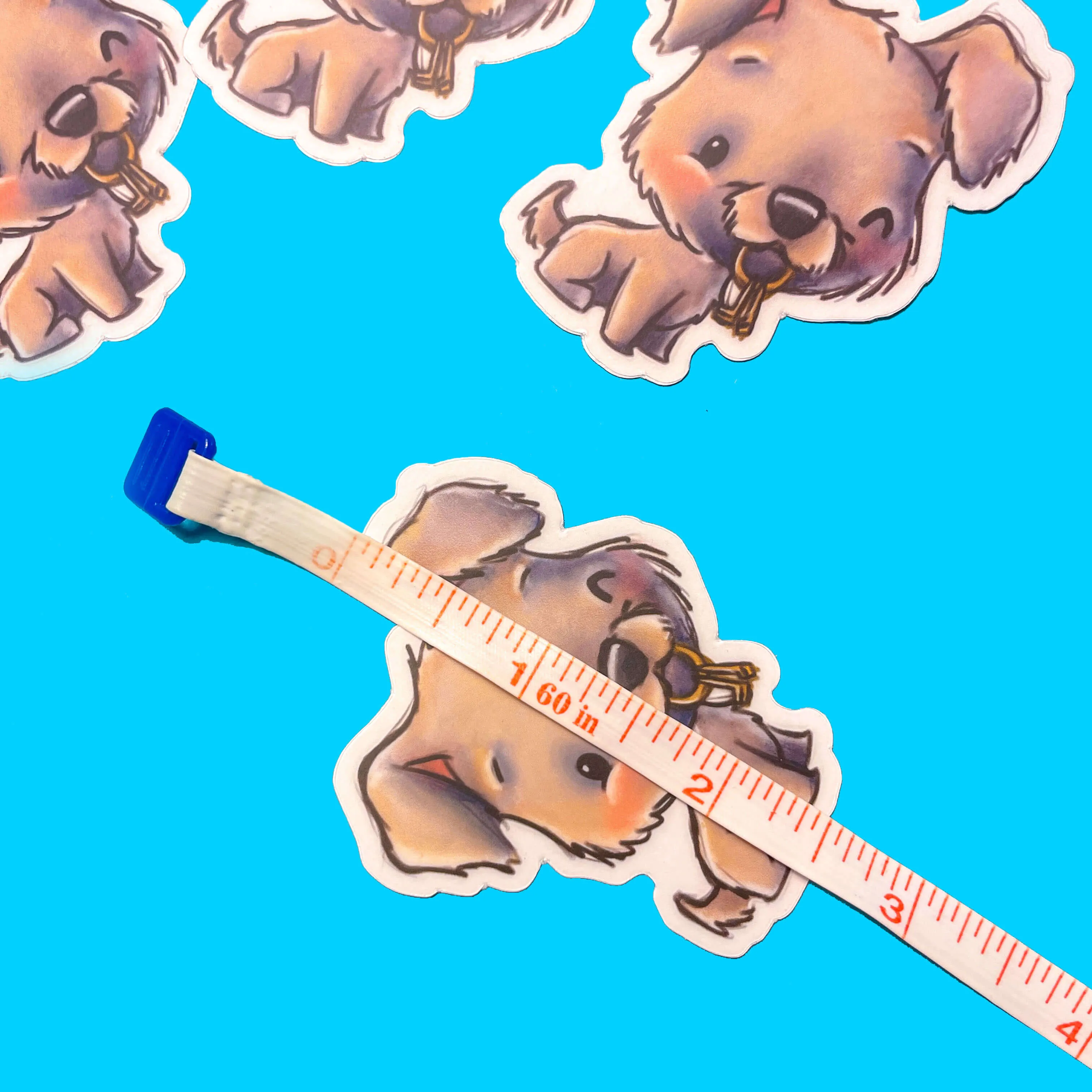 Pirates Dog Vinyl Sticker