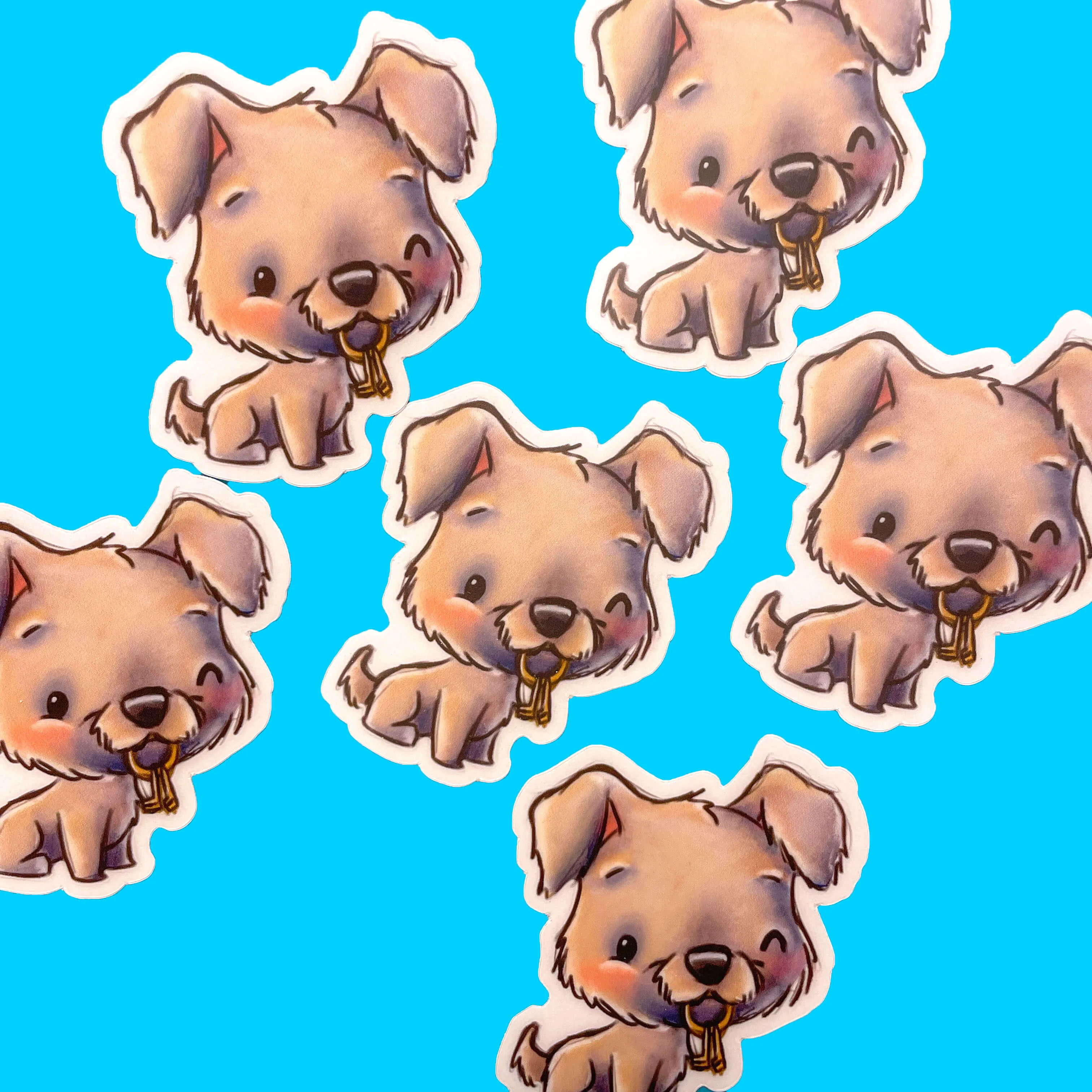 Pirates Dog Vinyl Sticker