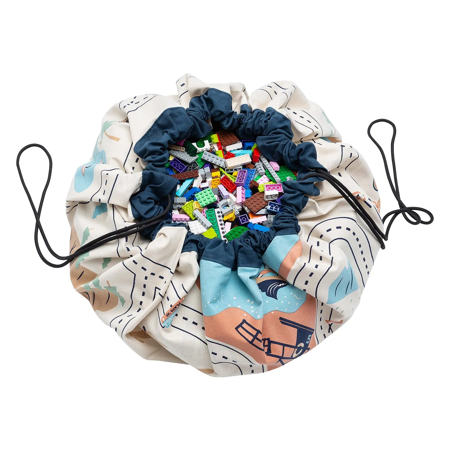 Play&Go L.A. Roadmap toy storage bag (Min of 1, multiples of 1)