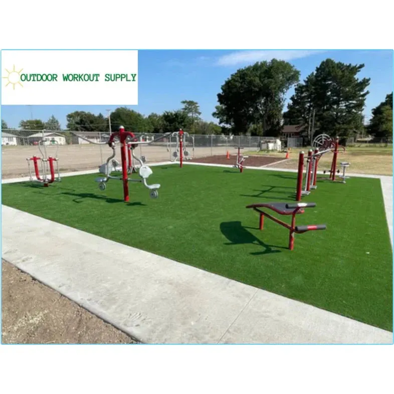 Playground Equipment Double Station Shoulder Rotation