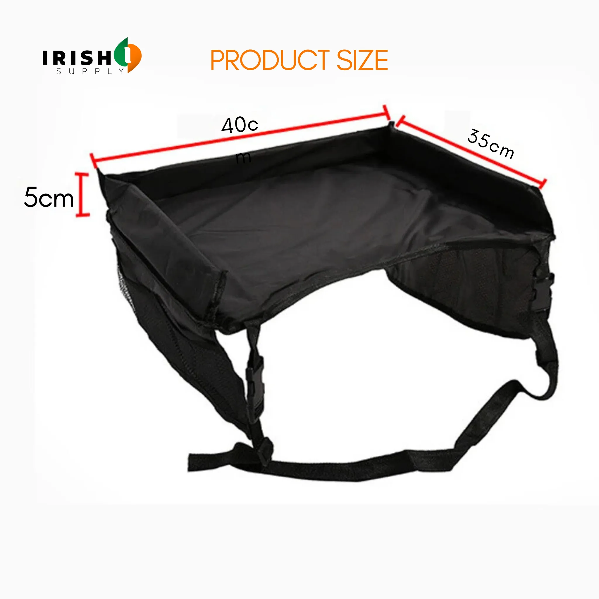 PLAYTRAY Waterproof Travel Tray for Car Rides