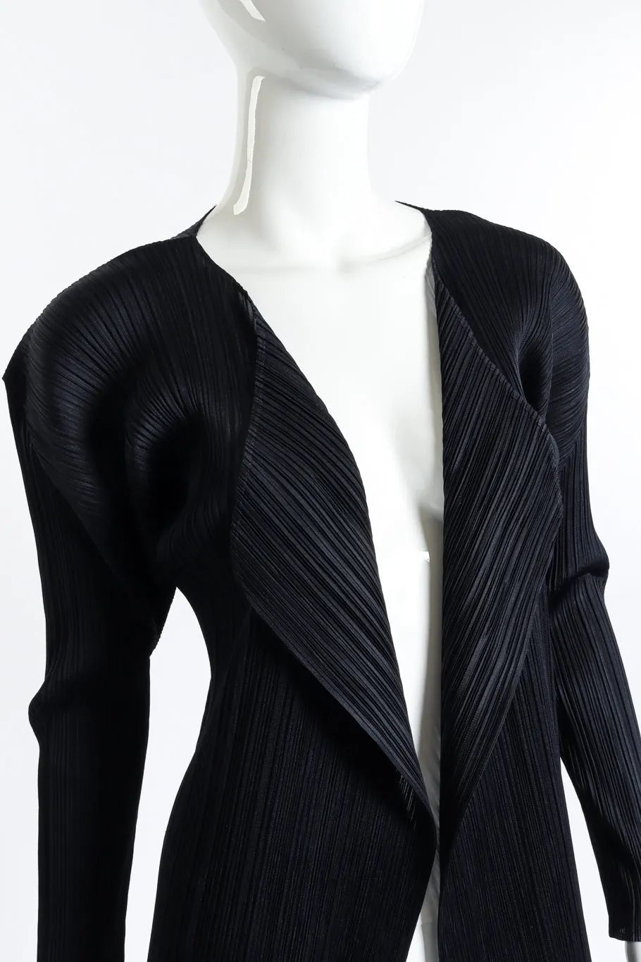 Pleated Cardigan Jacket