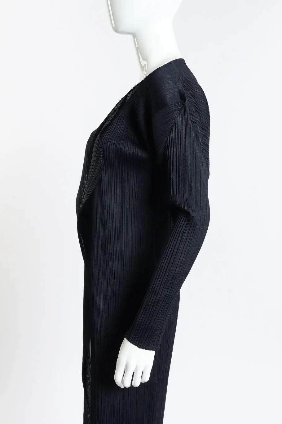 Pleated Cardigan Jacket