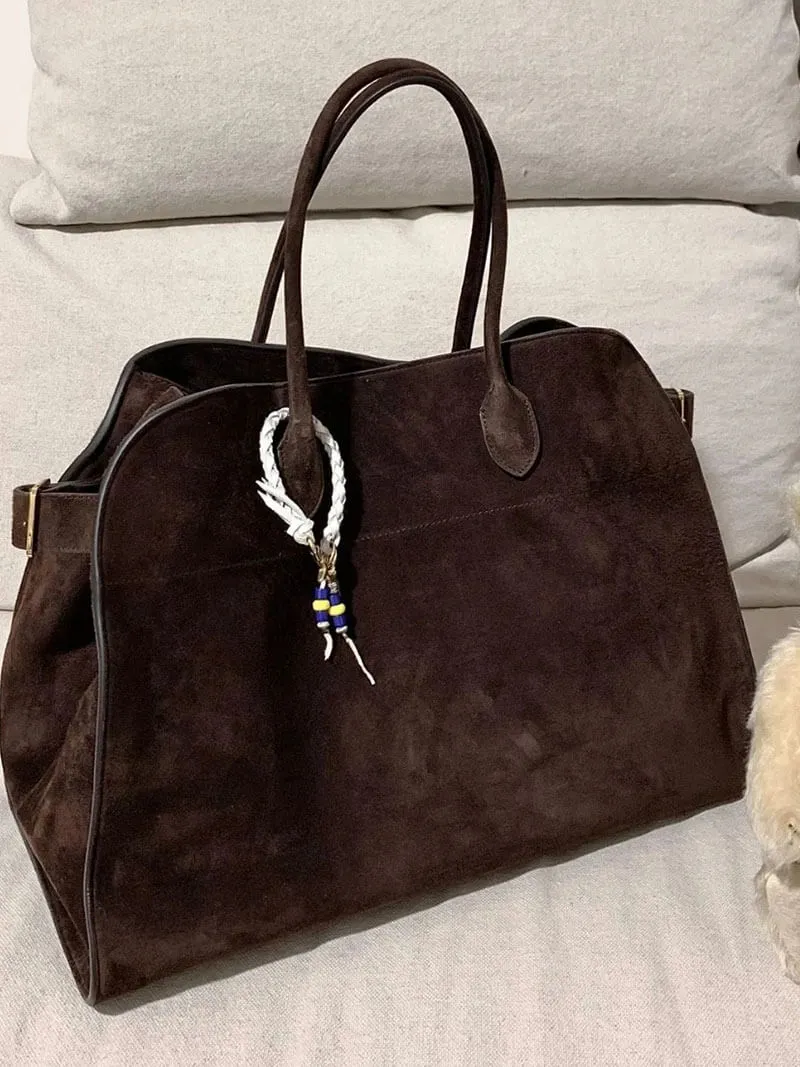 Plum - Chic Spacious Woman's Shopper Bag