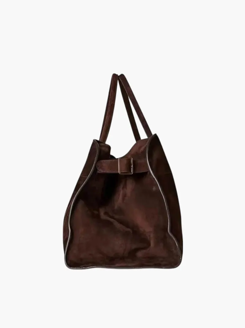 Plum - Chic Spacious Woman's Shopper Bag